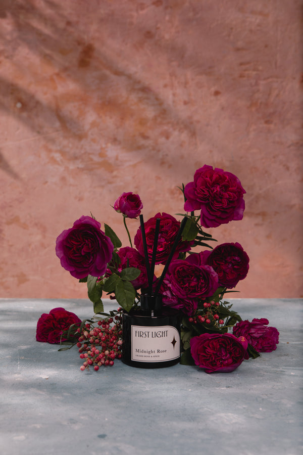 Midnight Rose Diffuser | Grasse Rose & Spice