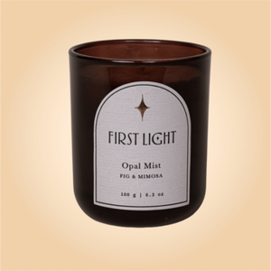 Opal Mist Standard Candle | Fig & Mimosa