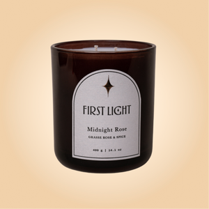 Midnight Rose Large Candle | Grasse Rose & Spice